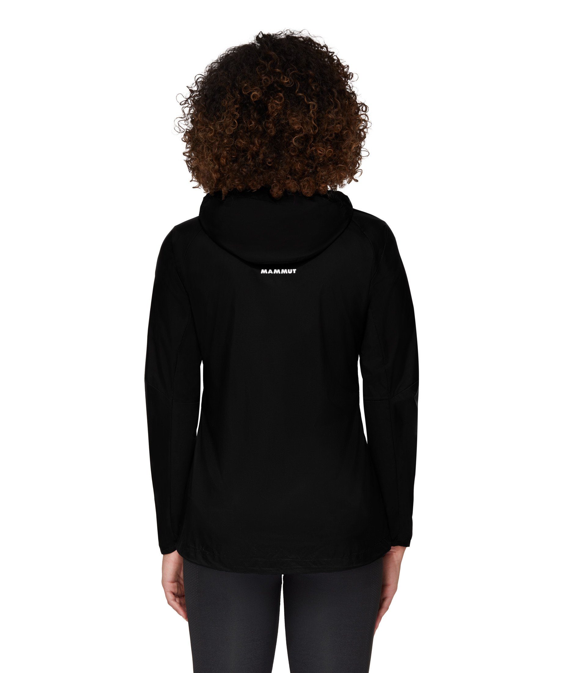 Mammut Windbreaker Aenergy Hooded Women WB black Jacket