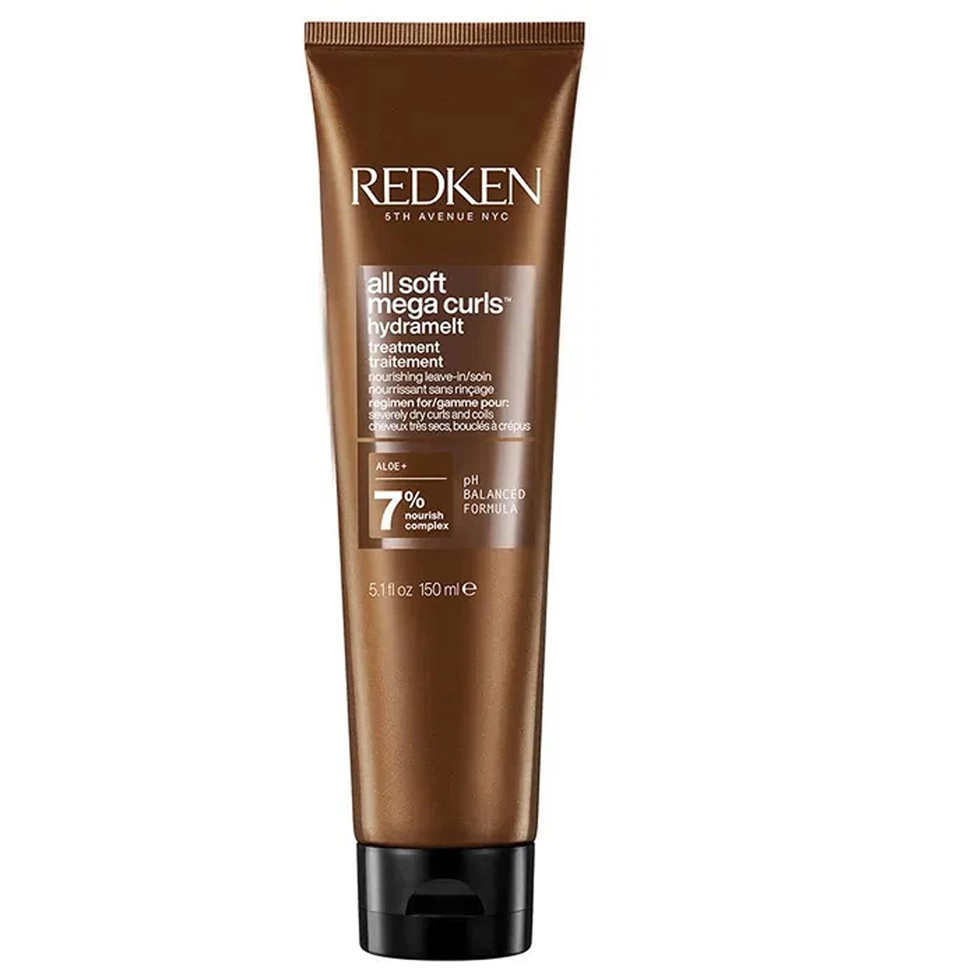 Redken Leave-in Pflege Redken All Soft Mega Curls Hydramelt 150 ml Leave-In Pflege für lockig, Packung, 1-tlg., Leave-In, Perfekt geeignet für Locken
