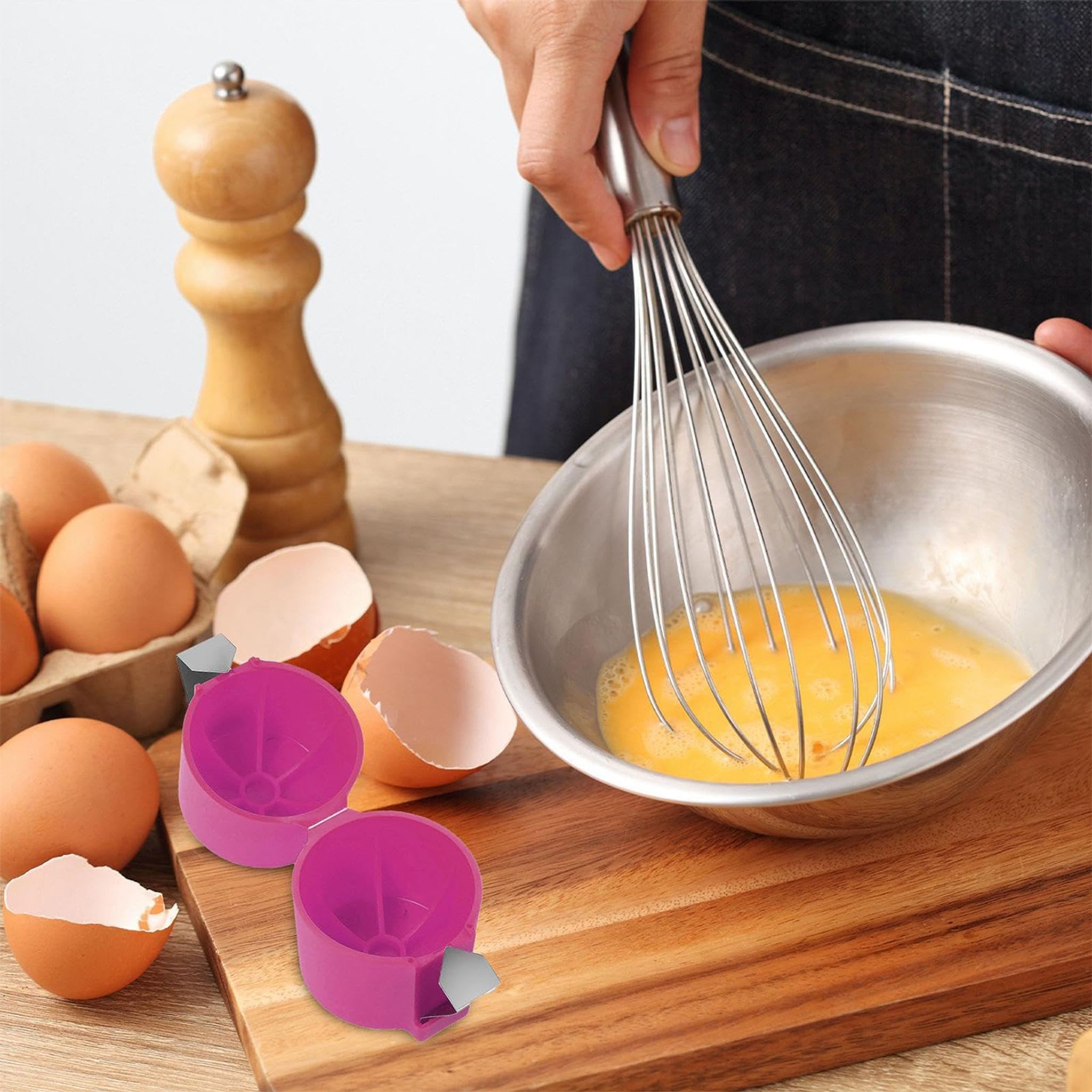 FELIXLEO Eierköpfer 3pack Eierschalenöffner Eieröffner Eierschäler Eiertrenner Werkzeug