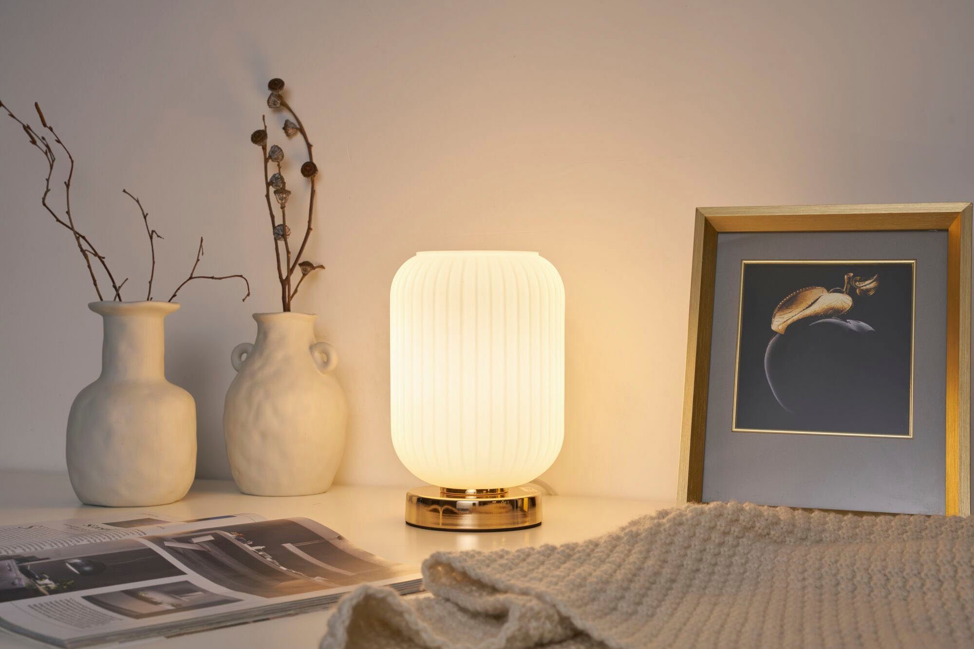 Pauleen Tischleuchte Noble Purity, Ein-/Ausschalter, ohne Leuchtmittel, E27 günstig online kaufen