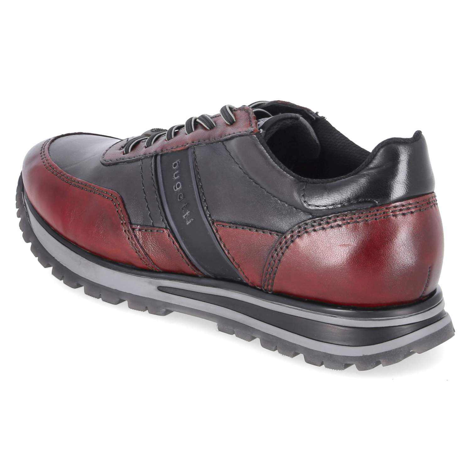 bugatti Bugatti 332AG8104141-3311 Herren Glattleder orange Schnürschuh