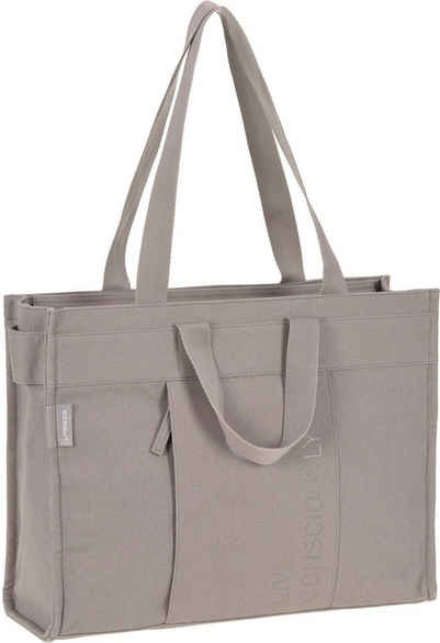 LÄSSIG Wickeltasche Green Label, Tote Up Bag, taupe