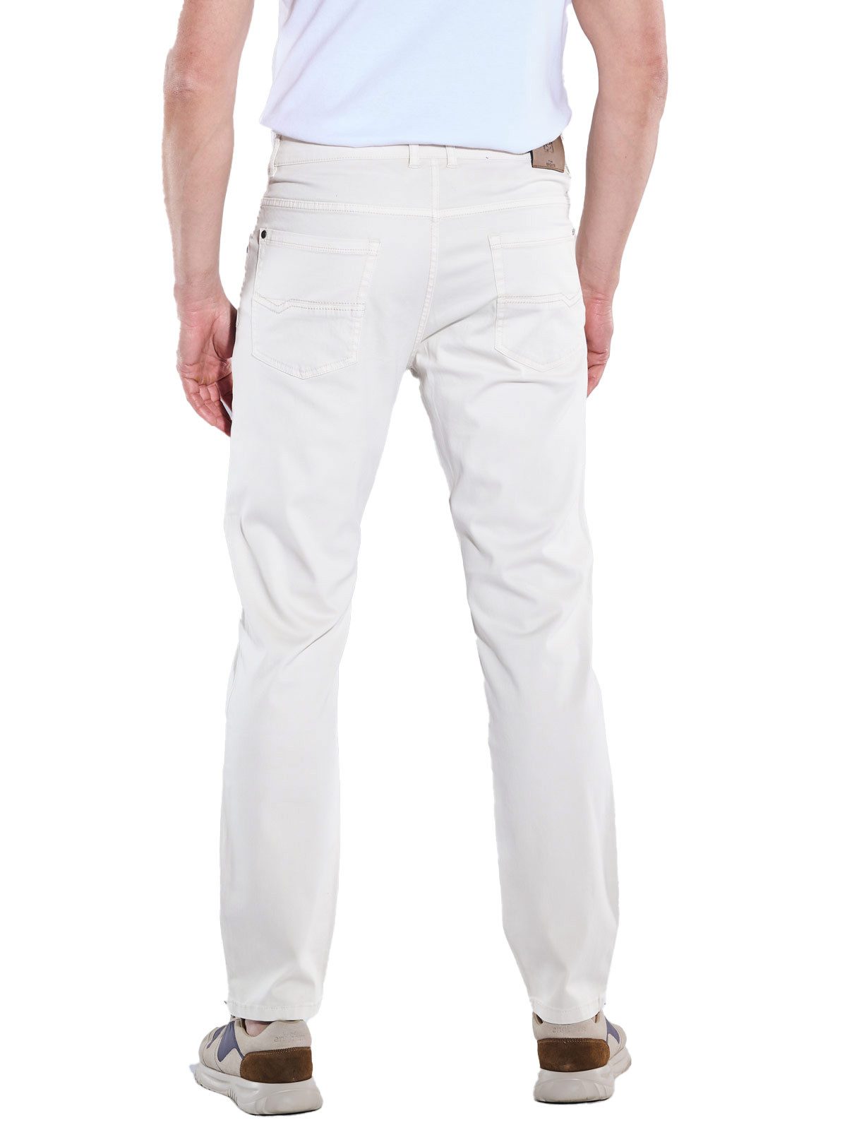 Engbers 5-Pocket-Hose engbers Herren 5-Pocket-Hose regular, Naturweiss günstig online kaufen