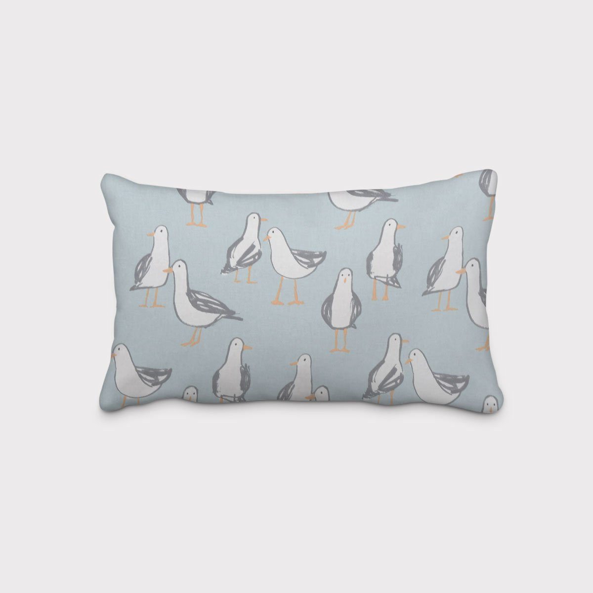 SCHÖNER LEBEN. Dekokissen Kissenhülle STUDIO G Möwen blau weiß div. Größen, made in Germany,handmade