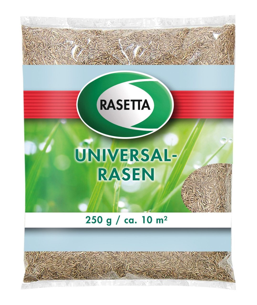 Rasensamen Rasetta Universalrasen 0,25kg für ca. 10 m²