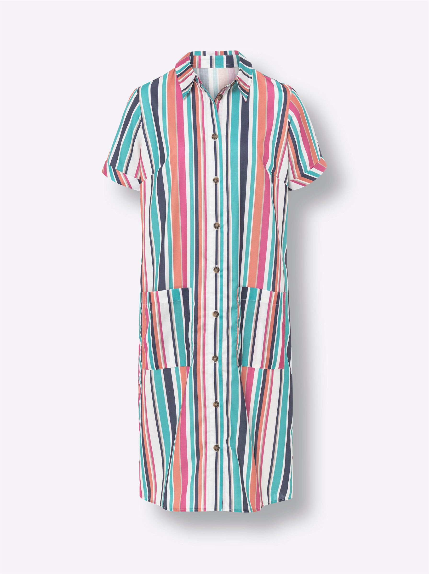 Sieh an! Etuikleid Kleid Kurzarm