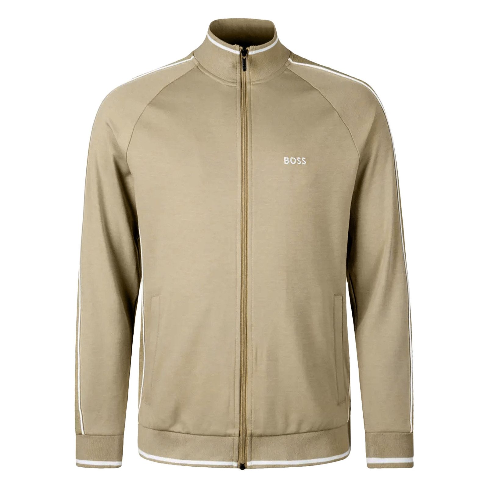 BOSS Sweatjacke Tracksuit Jacket mit Stehkragen günstig online kaufen