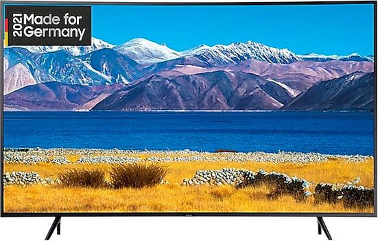 Samsung GU65TU8379U Curved-LED-Fernseher (163 cm/65 Zoll, 4K Ultra HD, Smart-TV, HDR, Crystal Prozessor 4K, Crystal Display, Curved Screen)