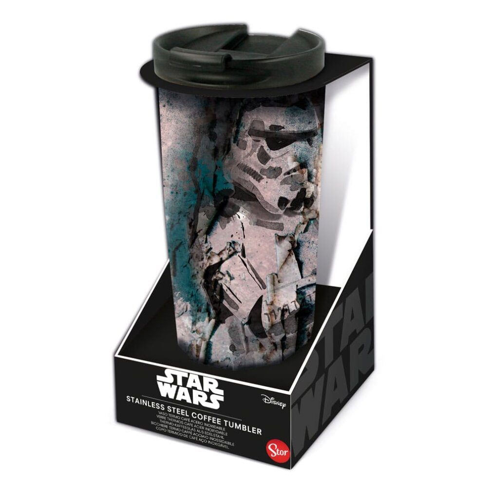 Stor Isolierflasche Star Wars Kaffeebecher aus Edelstahl 425ml