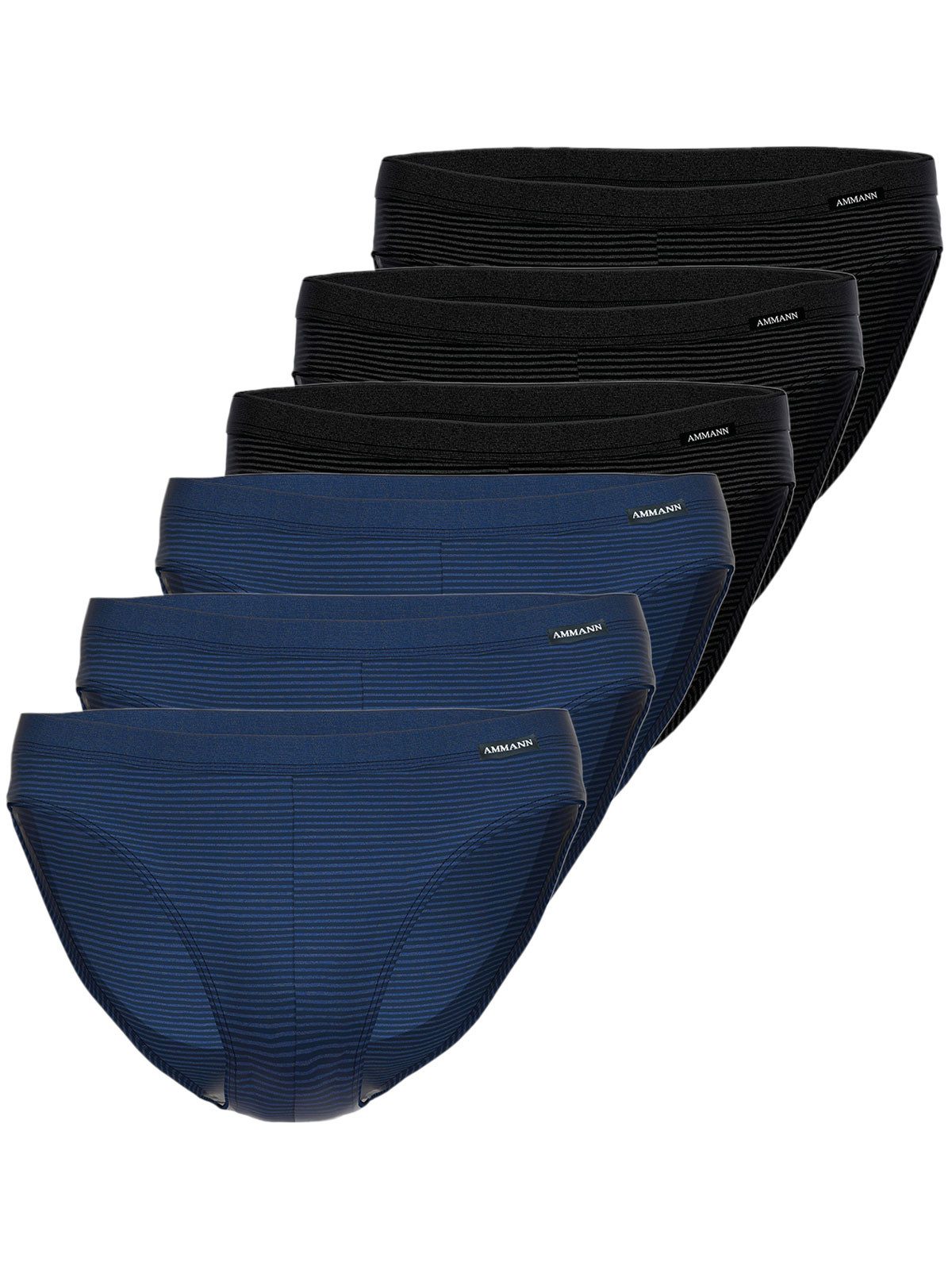 Slip 6er Pack Jazz Pants Day Classic / Jeans Feinripp
