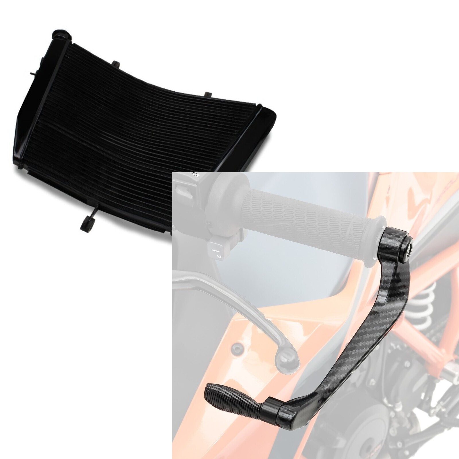 Zaddox Motor-Schutzhülle Set Wasserkühler + Hebelschützer S1