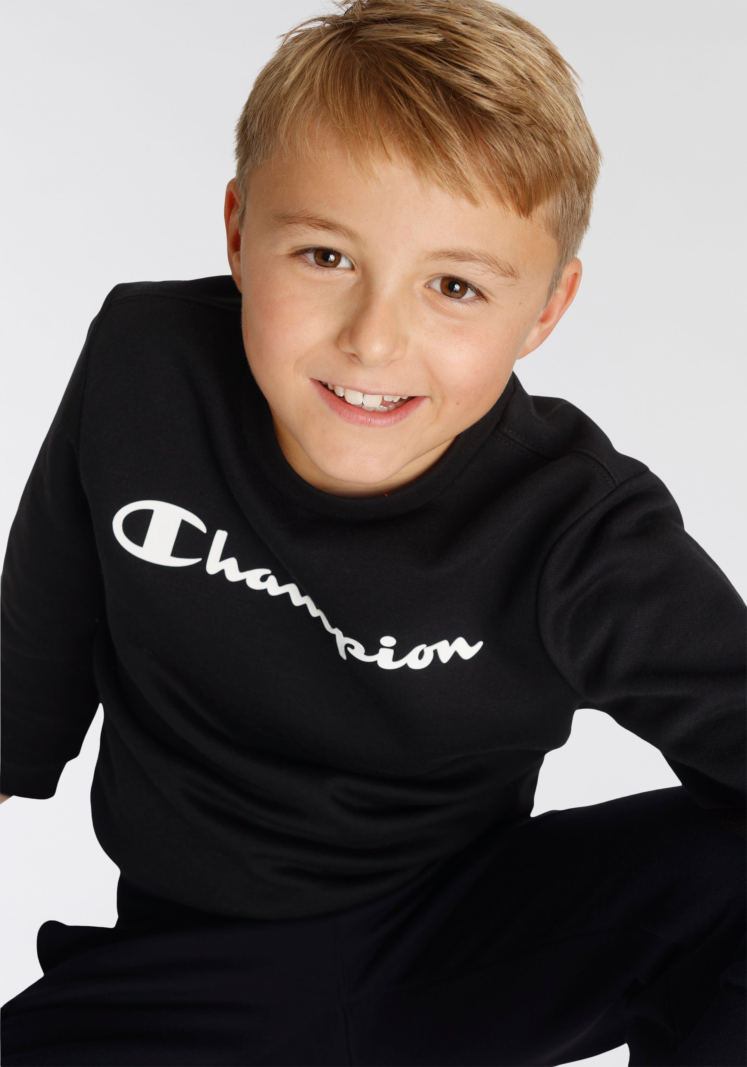 Sweatshirt Champion Sweatshirt Crewneck schwarz