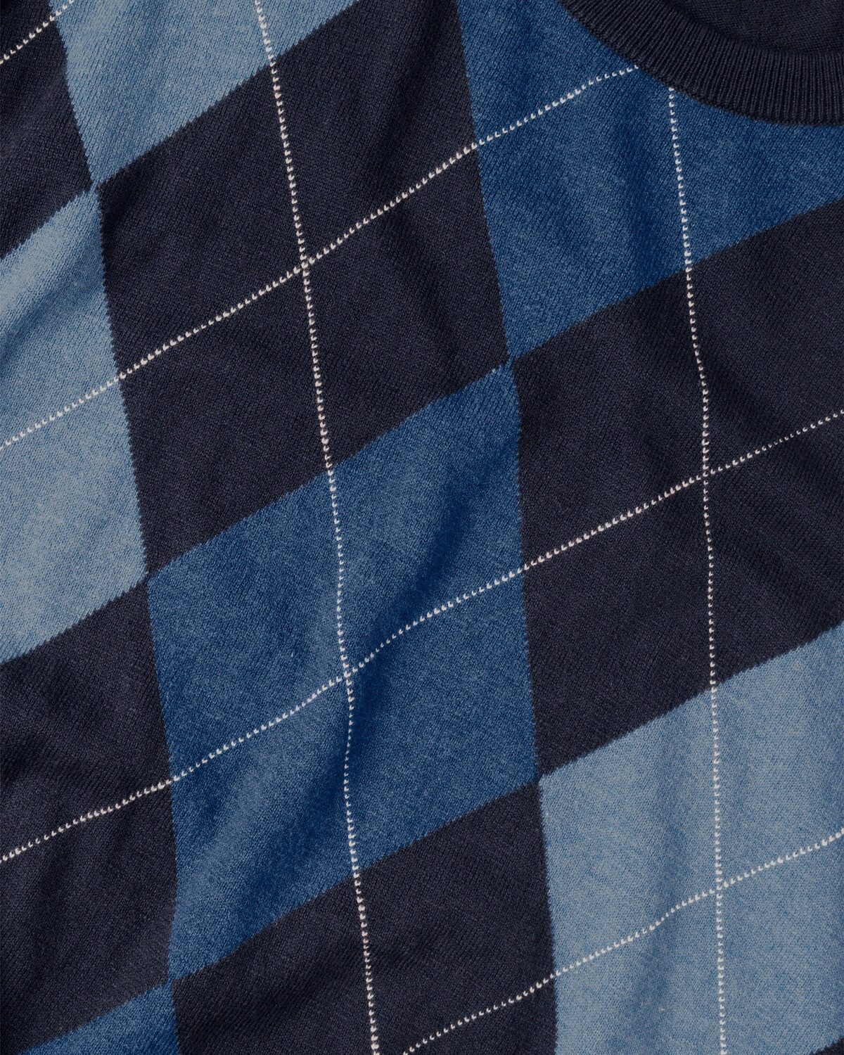 Highmoor Strickpullover Pullover mit Argyle-Muster