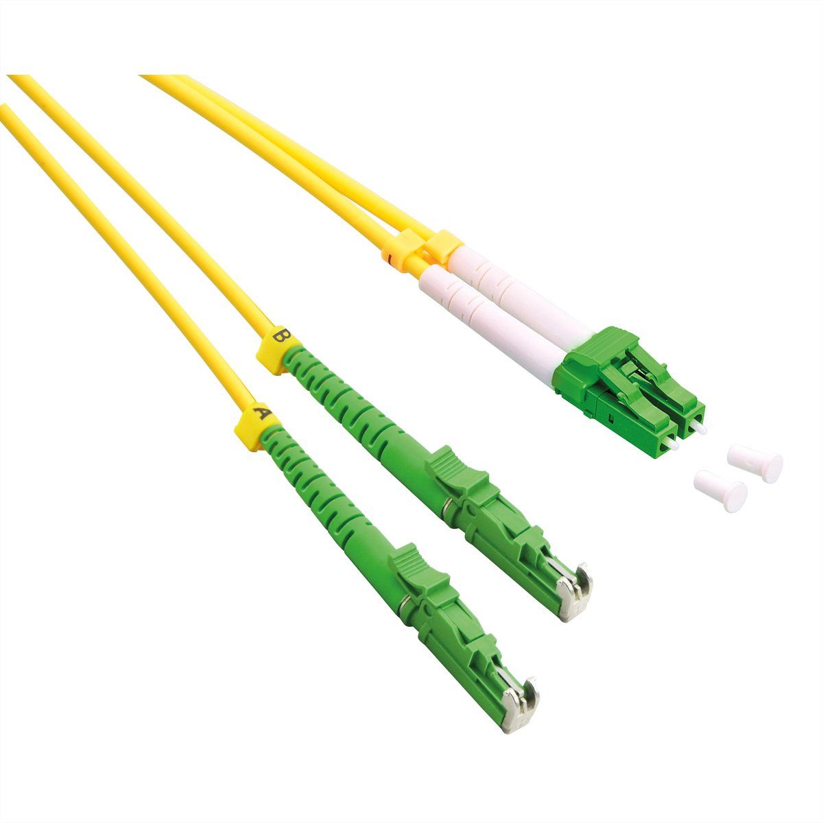 LWL-Kabel duplex 9/125µm OS2, LSH/LC Glasfaserkabel
