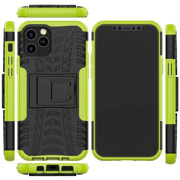 CoolGadget Handyhülle Outdoor Case Hybrid Cover für Apple iPhone 12 / 12 Pro 6,1 Zoll, Schutzhülle robust Handy Case für iPhone 12, iPhone 12 Pro Hülle