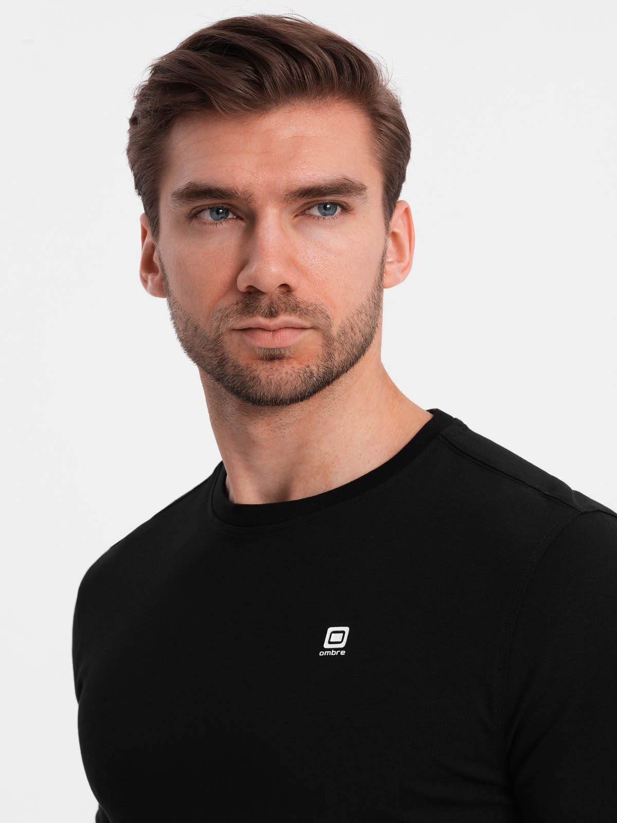 OMBRE Longsleeve Longsleeve mit Rundhalsausschnitt