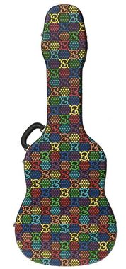 GUCCI Gitarrentasche Gucci Collectors Canvas Monogram Guitar Tasche Carry Travel Case