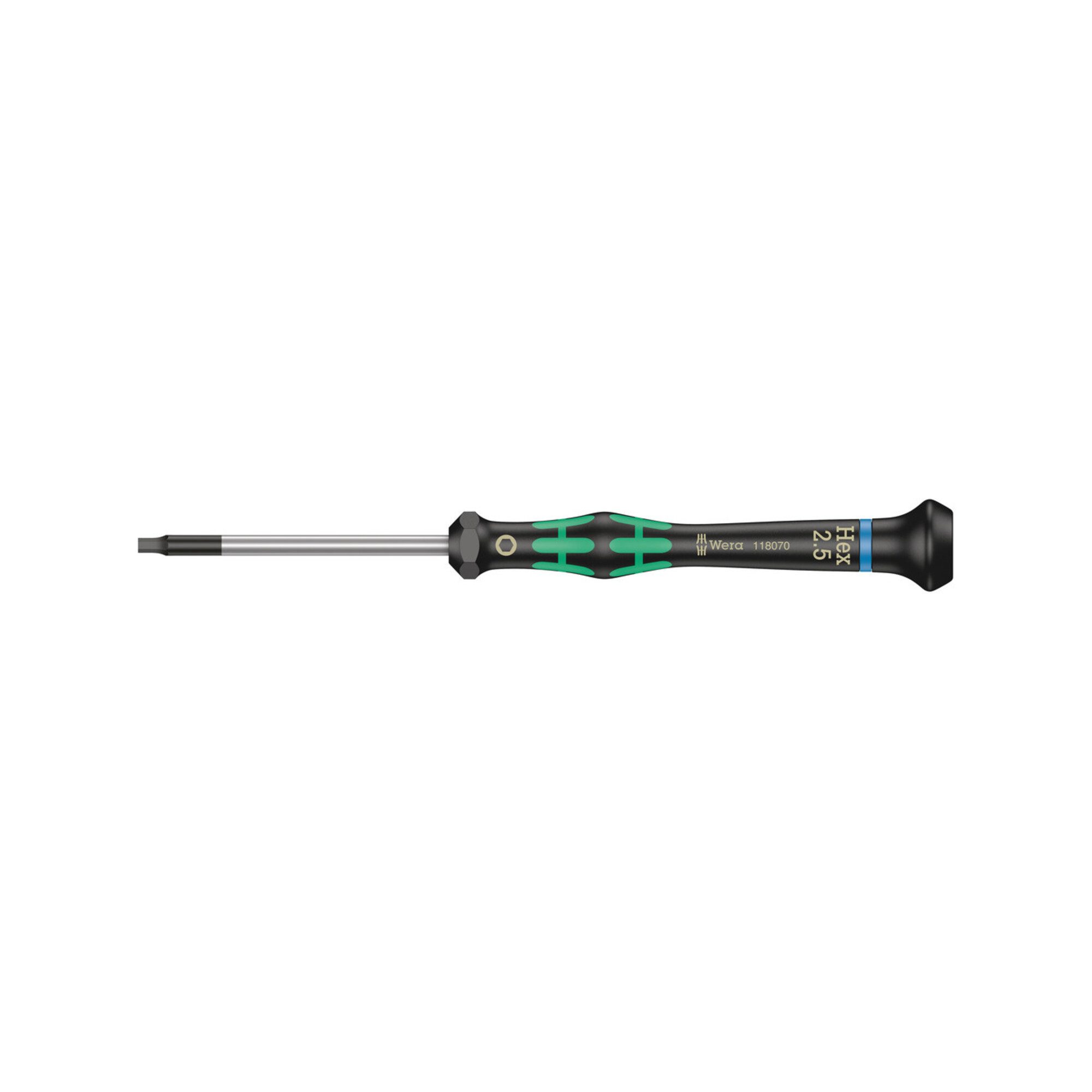 Wera Werkzeugset Wera 2054 Elektroniker-Sechskantschraubendreher, 2,5 x 60 mm