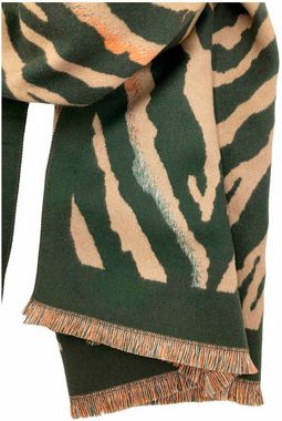leslii Modeschal, Weicher Schal mit Zebra Muster