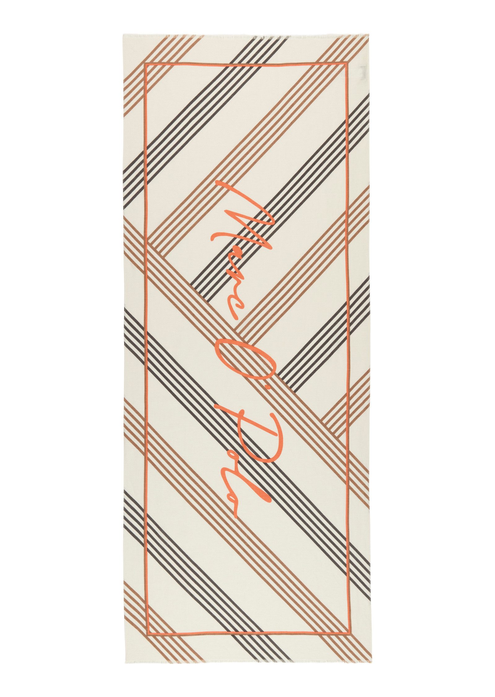 Marc O'Polo Schal aus Leinen-Organic-Cotton-Mix