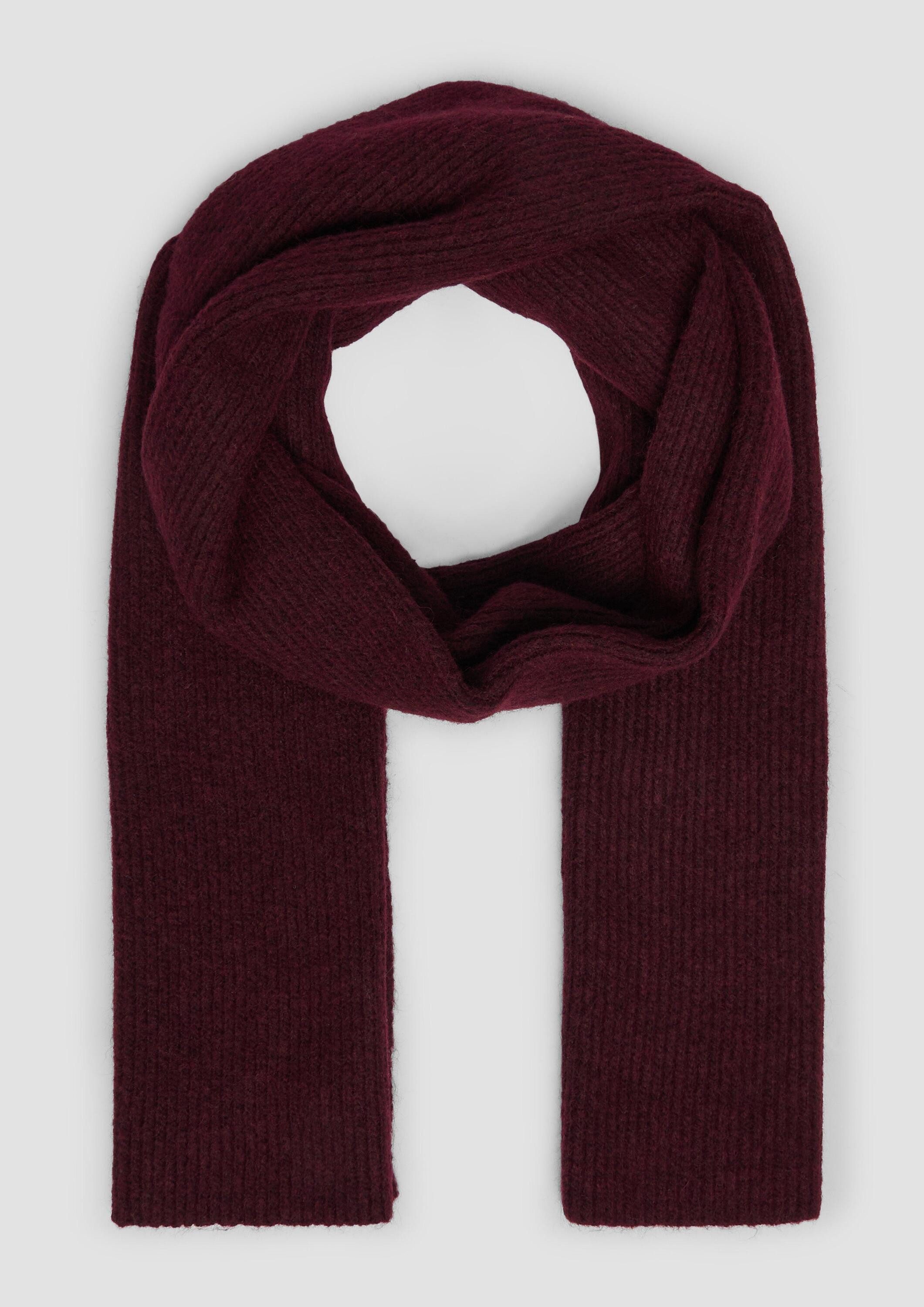 s.Oliver Schal Tuch, Strickschal aus Wollmix
