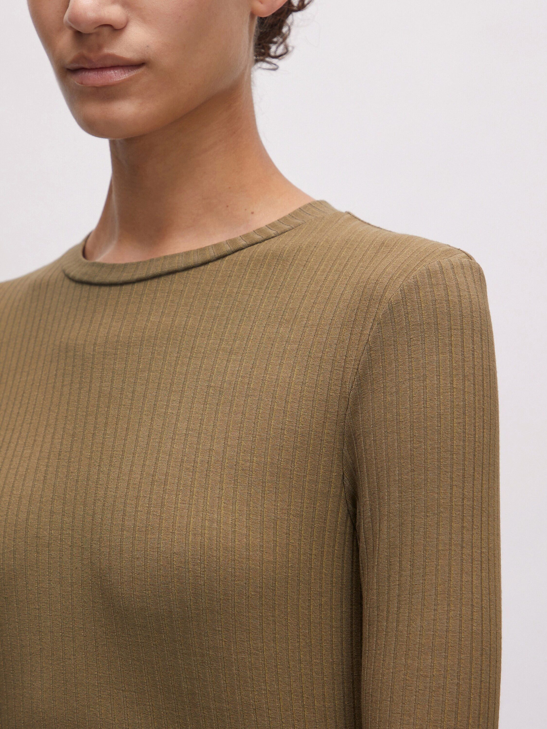 EDITED Langarmshirt Ginger (1-tlg) Plain/ohne Details
