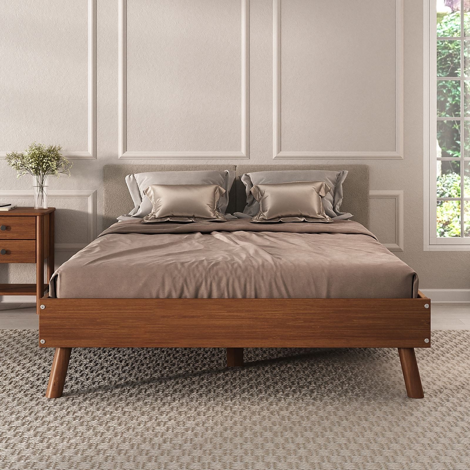 IDIMEX Futonbett KARRI, modernes Massivholzbett 140x200cm günstig online kaufen