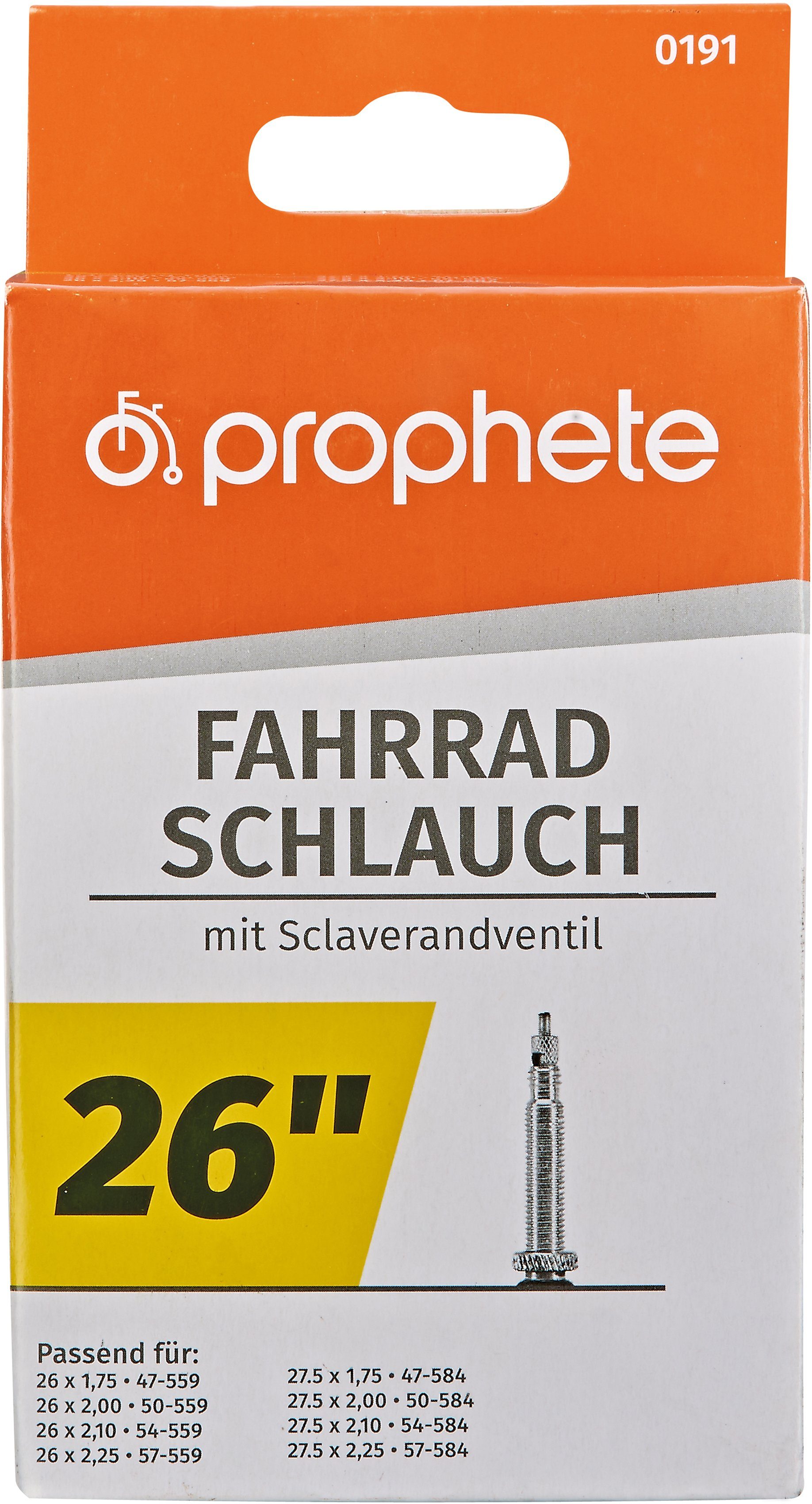 Prophete Fahrradschlauch, 26 Zoll (66,04 cm)