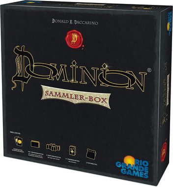 Rio Grande Games Spiel, Brettspiel Dominion - Sammler-Box