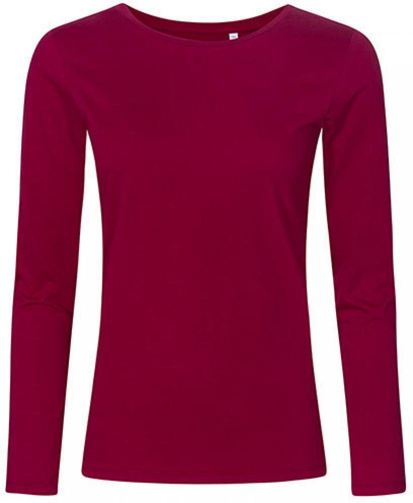 Promodoro Langarmshirt Damen Roundneck T-Shirt Longsleeve, Gekämmte Baumwolle