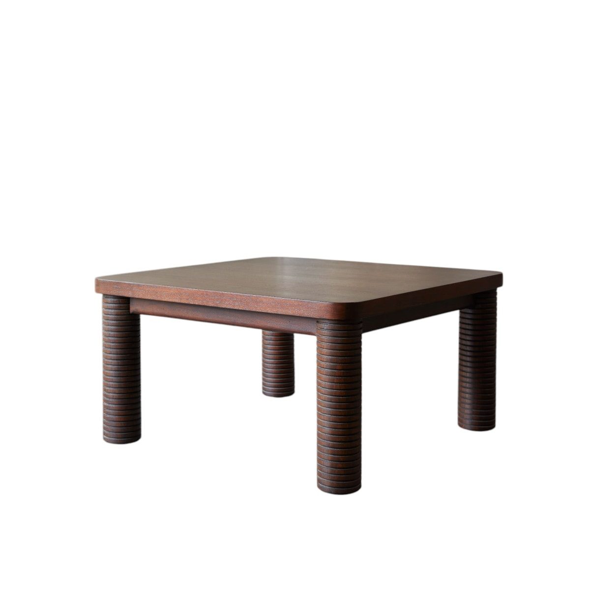 Tikamoon Couchtisch Couchtisch Leandro aus Mindiholz 80 x 80