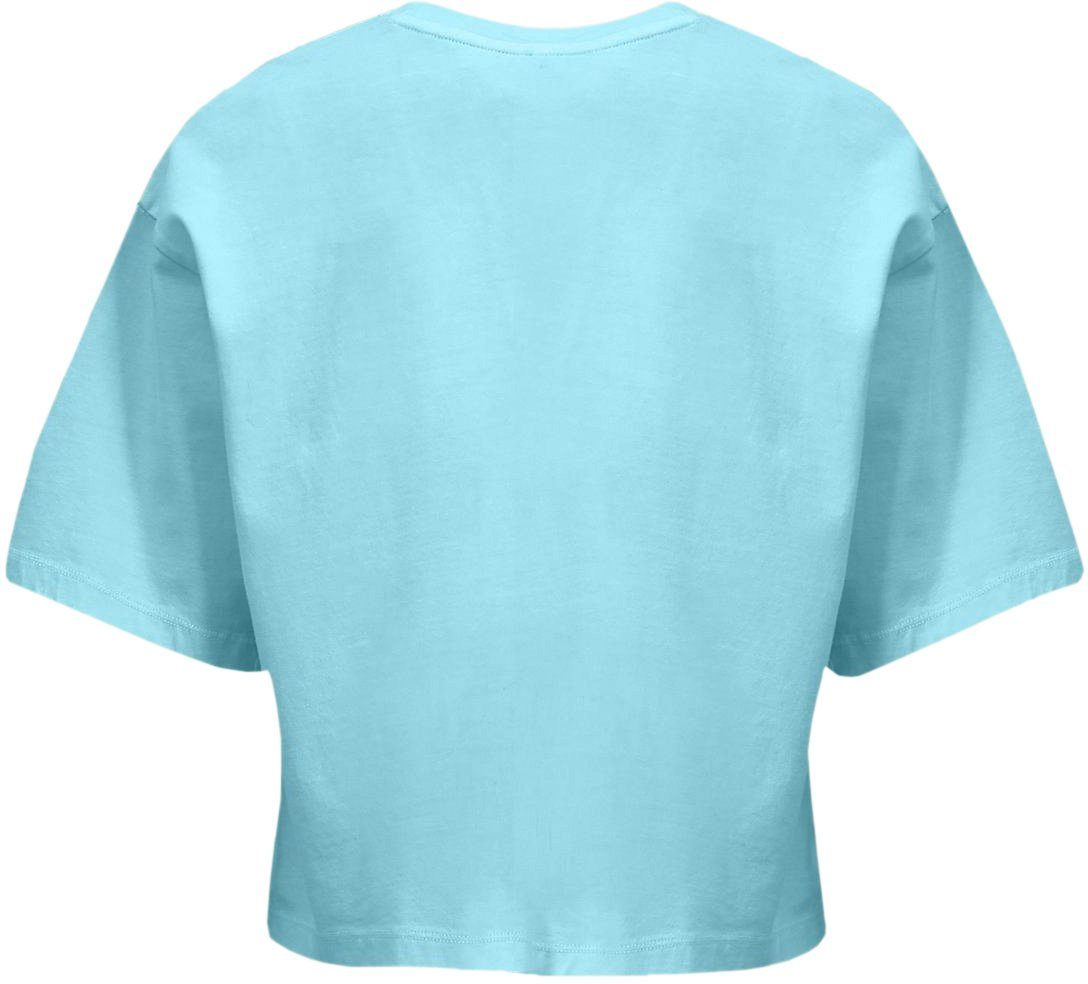 T-Shirt LELOLE 12991 GLOW LTB (1-tlg) BLUE