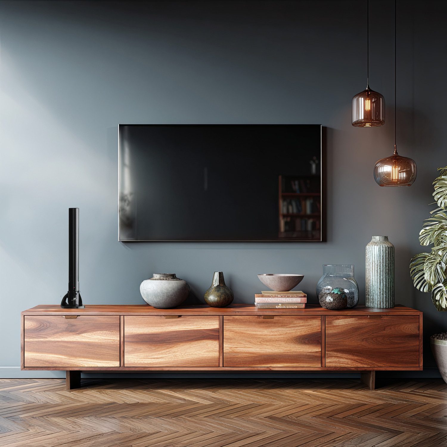 Maclean MCTV-930 Innenantenne (für Innenbereich, Verstärkung: 28 dB), Zimmerantenne TV Radio Antenne HDTV