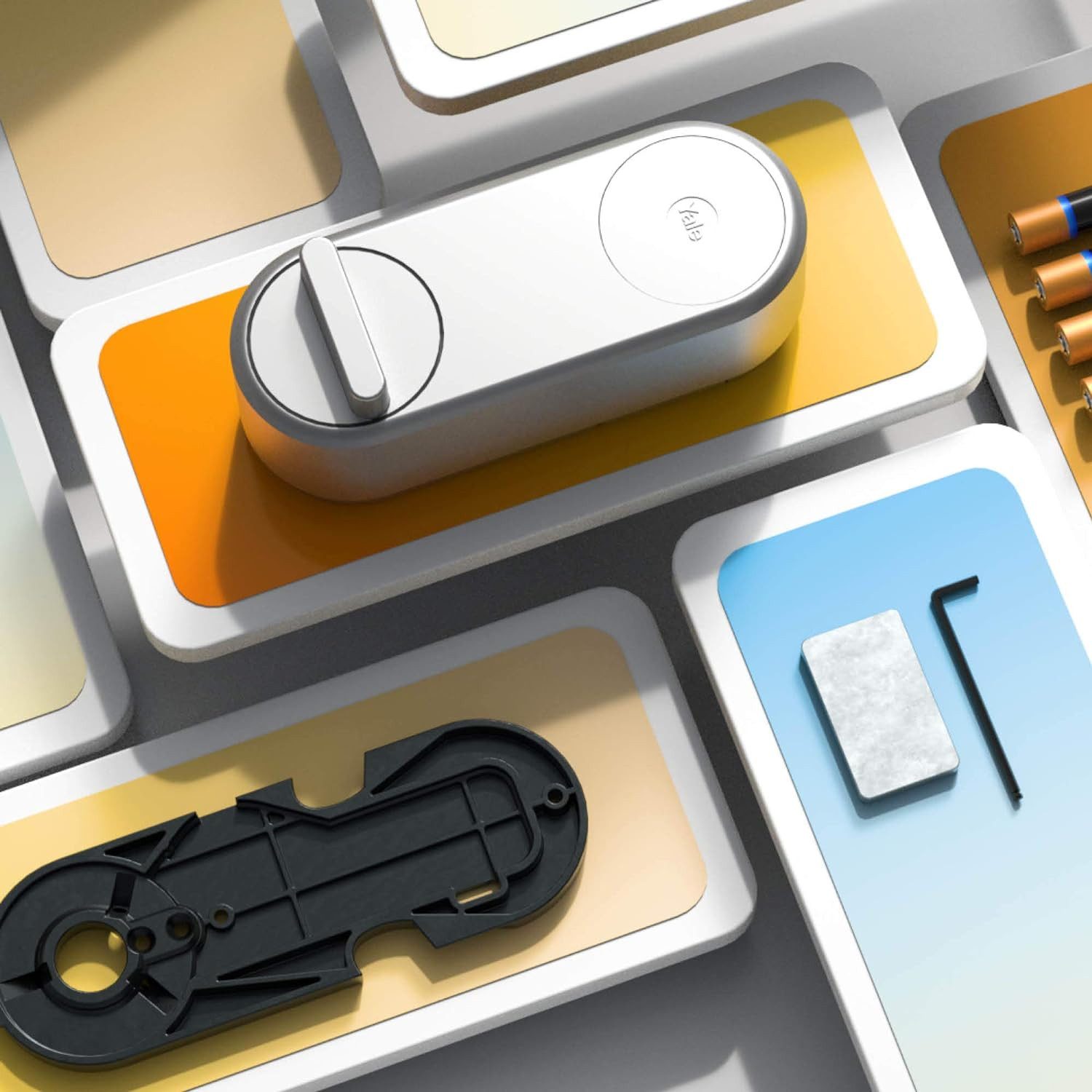 Yale Türschlossantrieb Yale Linus Smart Lock - Silber