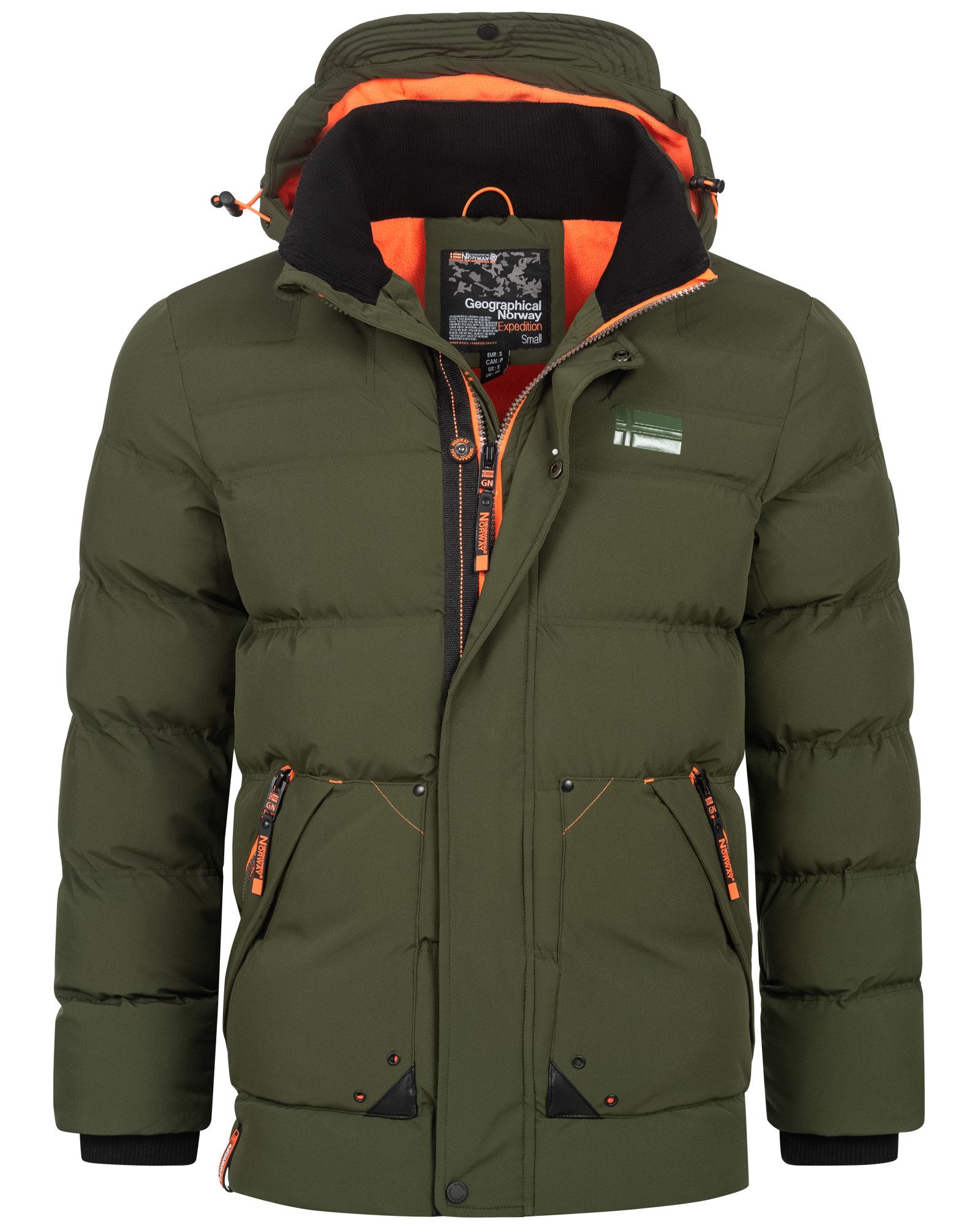 Geographical Norway Steppjacke Herren Winter Jacke warm gefüttert Parka Ste günstig online kaufen