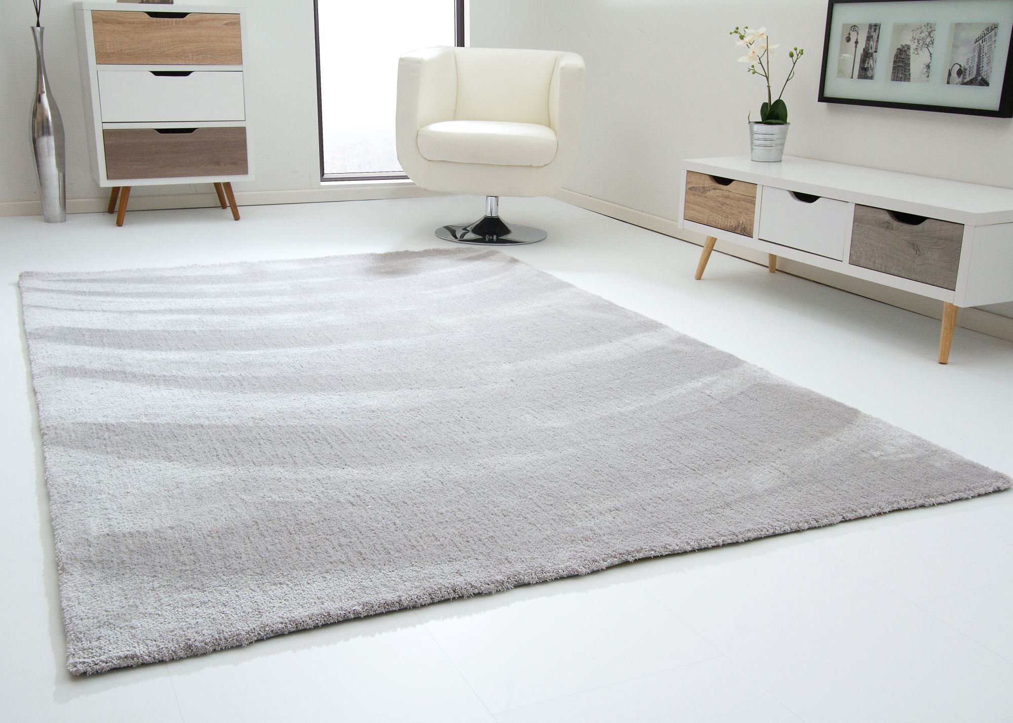 Steffensmeier Teppich Nicki, Rechteckig, Kurzflor Teppich, günstig online kaufen