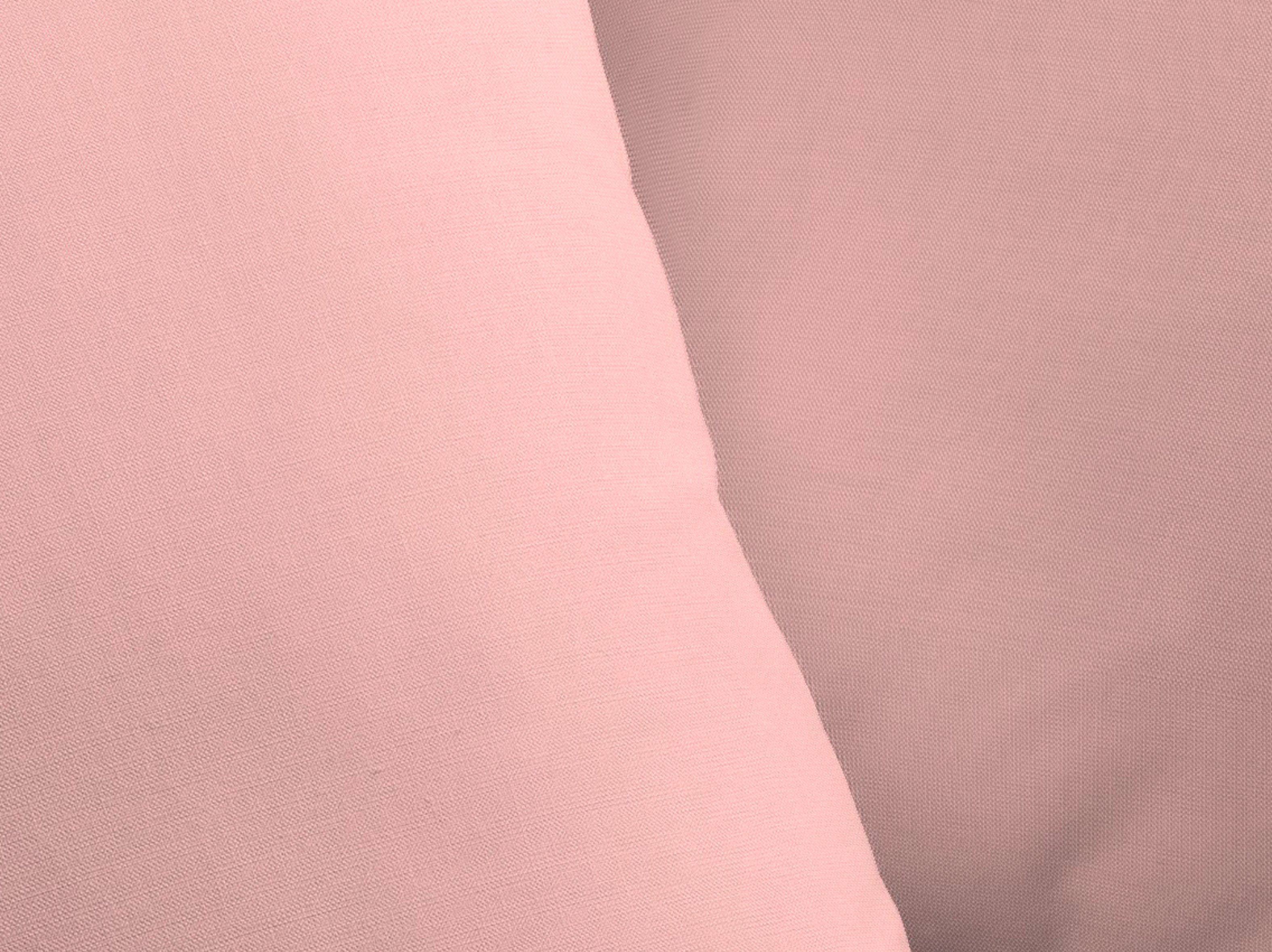 aus Dekokissen Collection, 1 Adam Kissenhülle Bio-Baumwolle, Stück ohne zertifizierter rosa Uni Füllung,