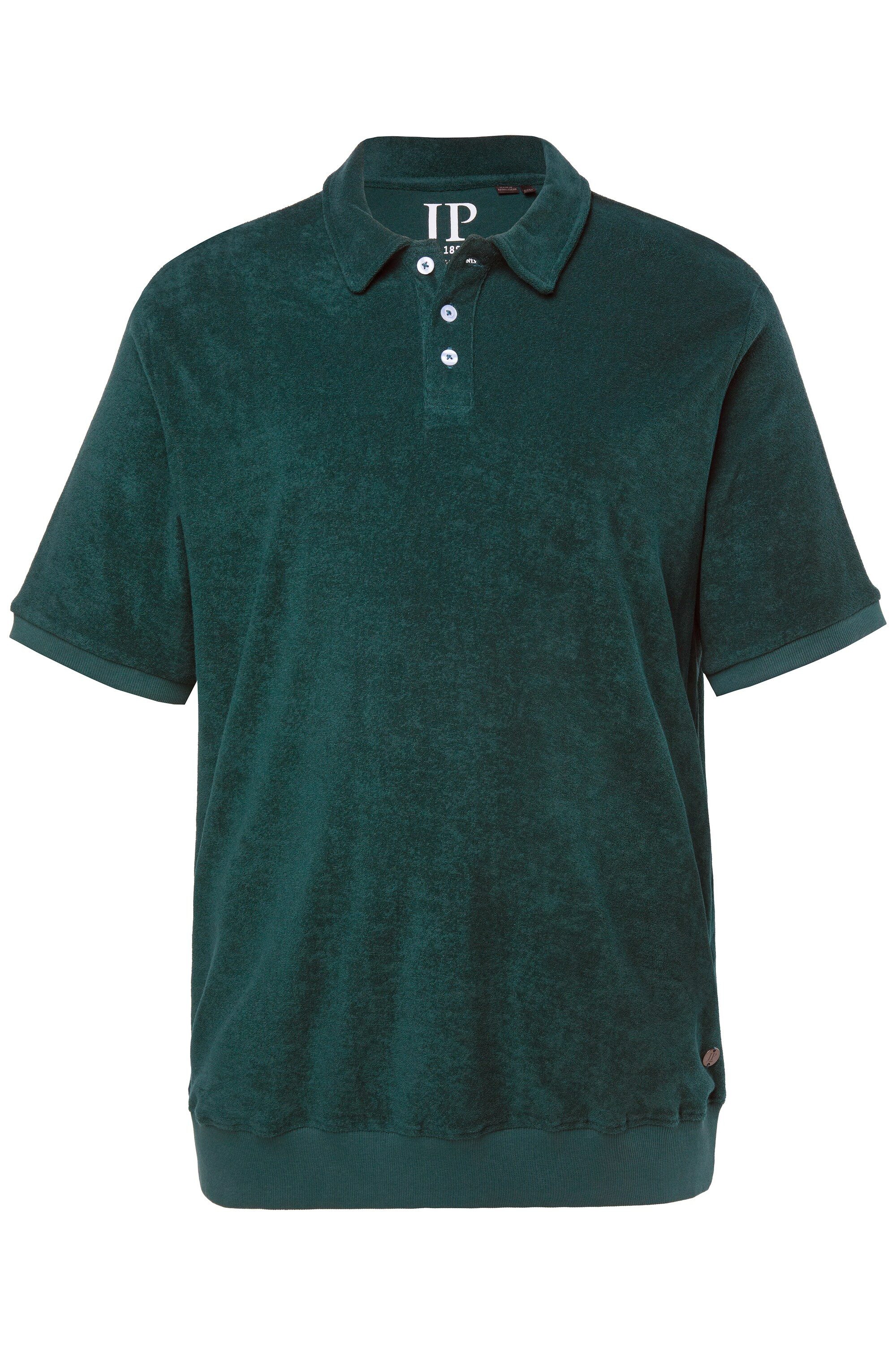 Poloshirt Poloshirt Halbarm Bauchfit Frottee