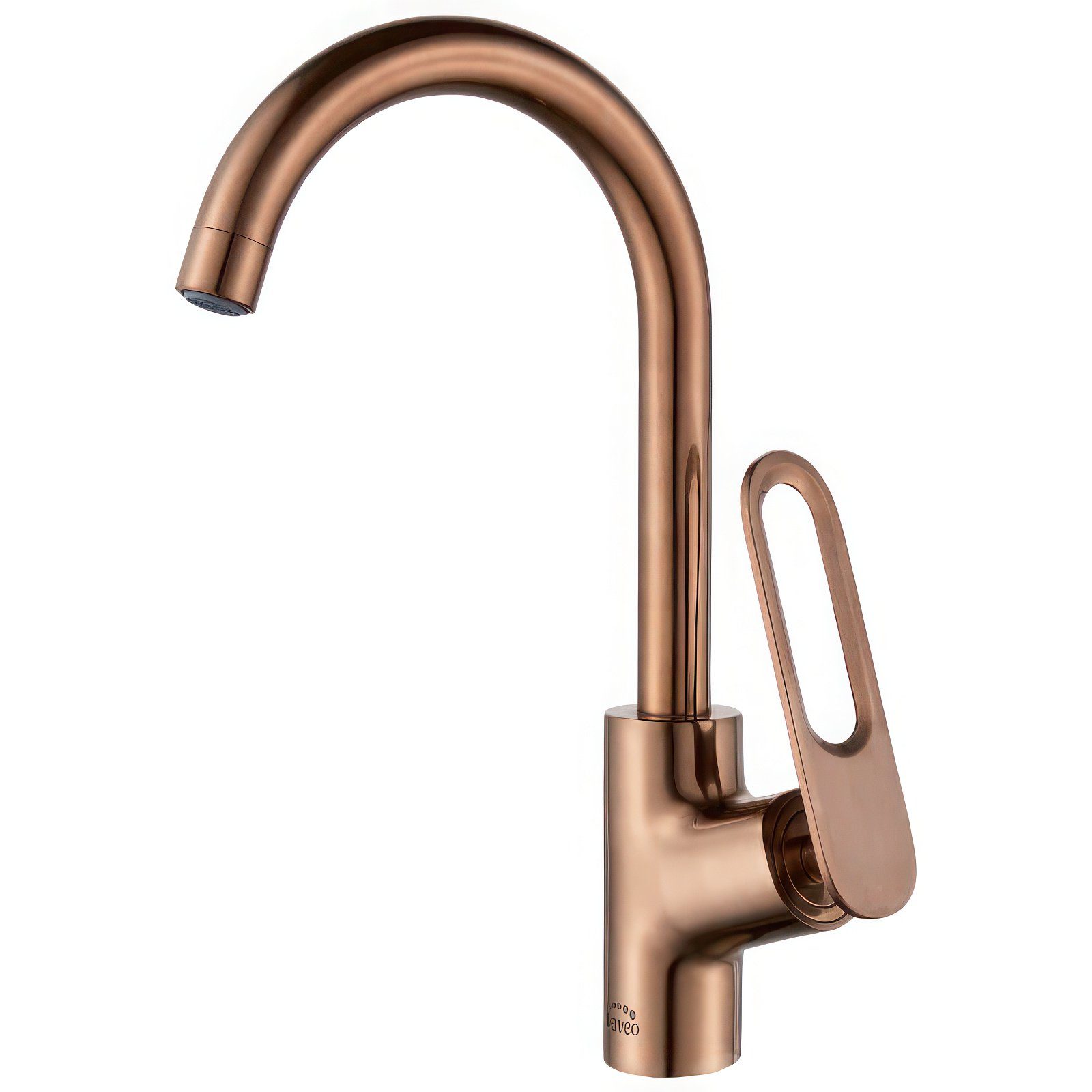 KOLMAN Küchenarmatur TIERRA Wasserhahn Mischbatterie für Küche in Kupfer