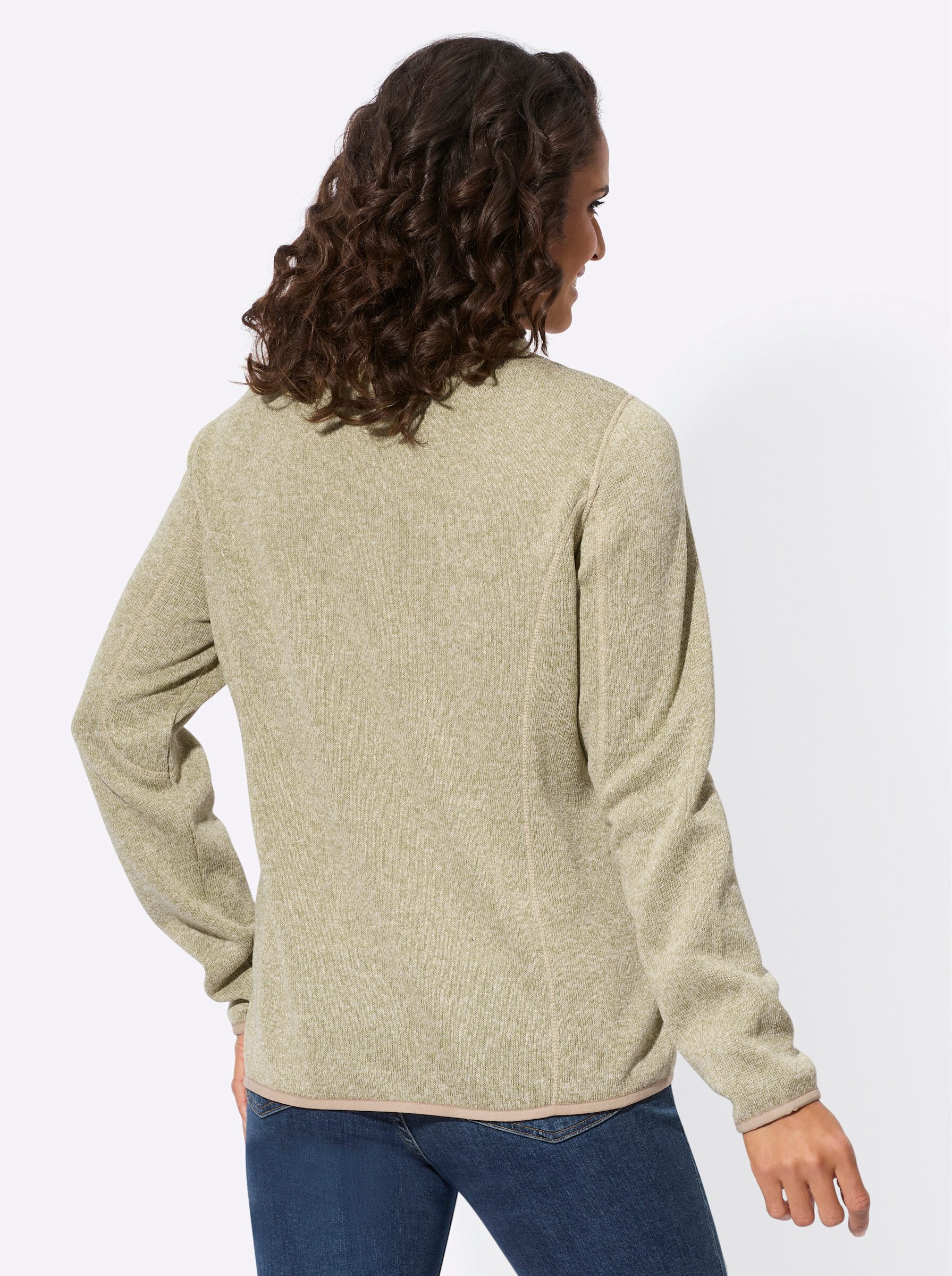 Witt Fleecejacke Strickfleece-Jacke günstig online kaufen