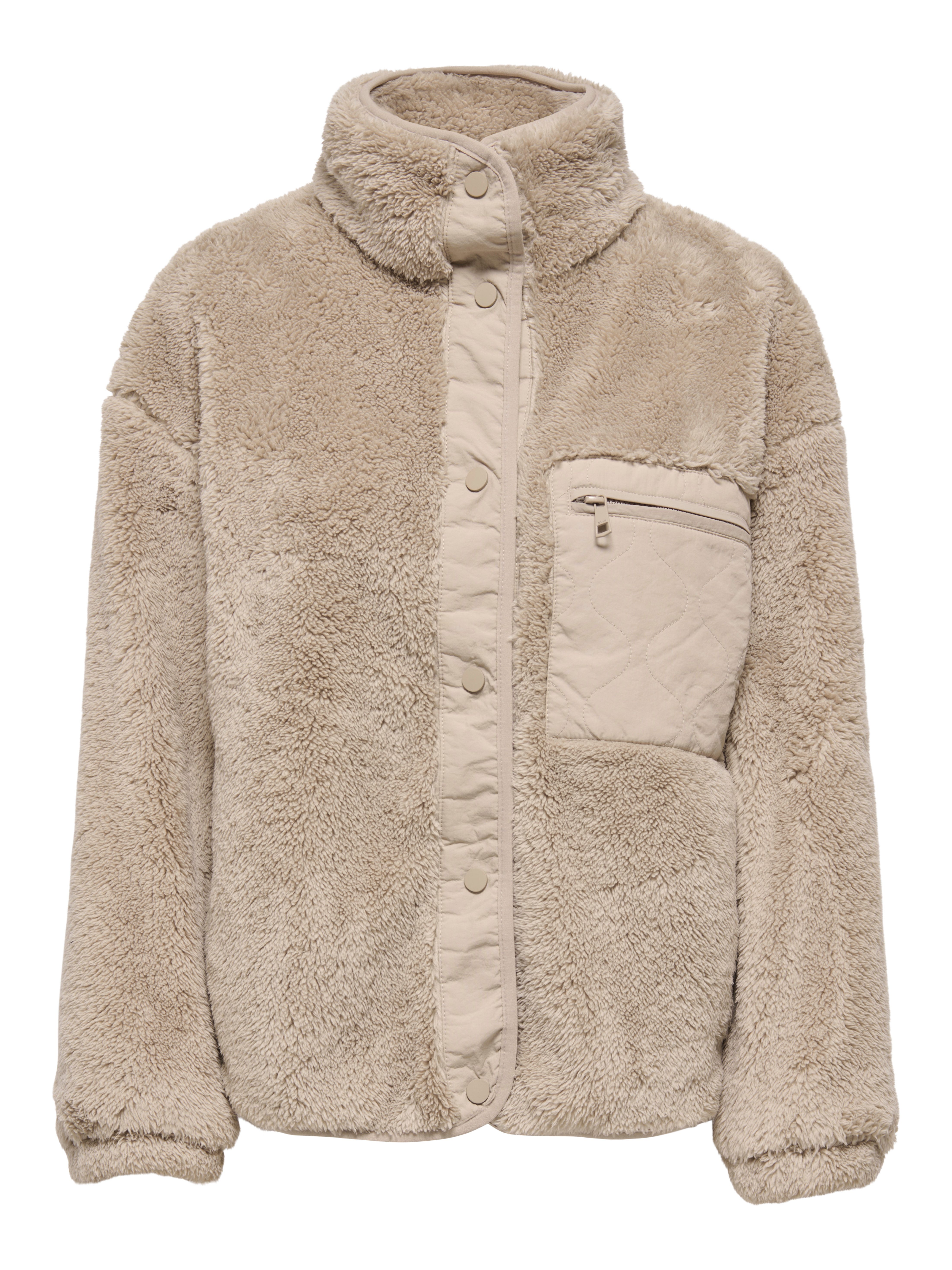 ONLY Plüschjacke ONLCONTACT LIFE OVERSIZED CC OTW Kunstfaser – Bild 5 von 5