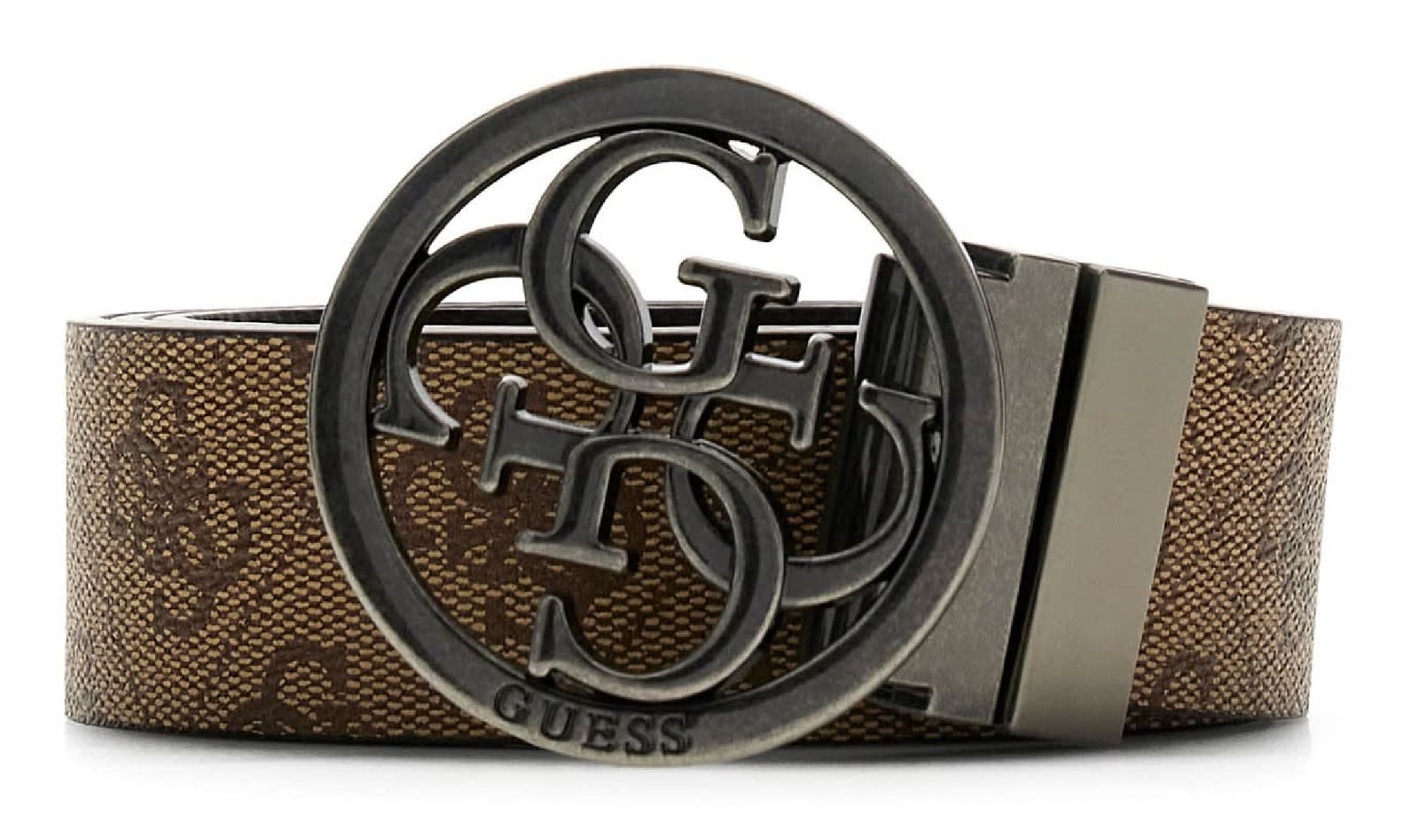 Guess Synthetikgürtel Adjustable And Reversible Belt H35 aus echtem Leder