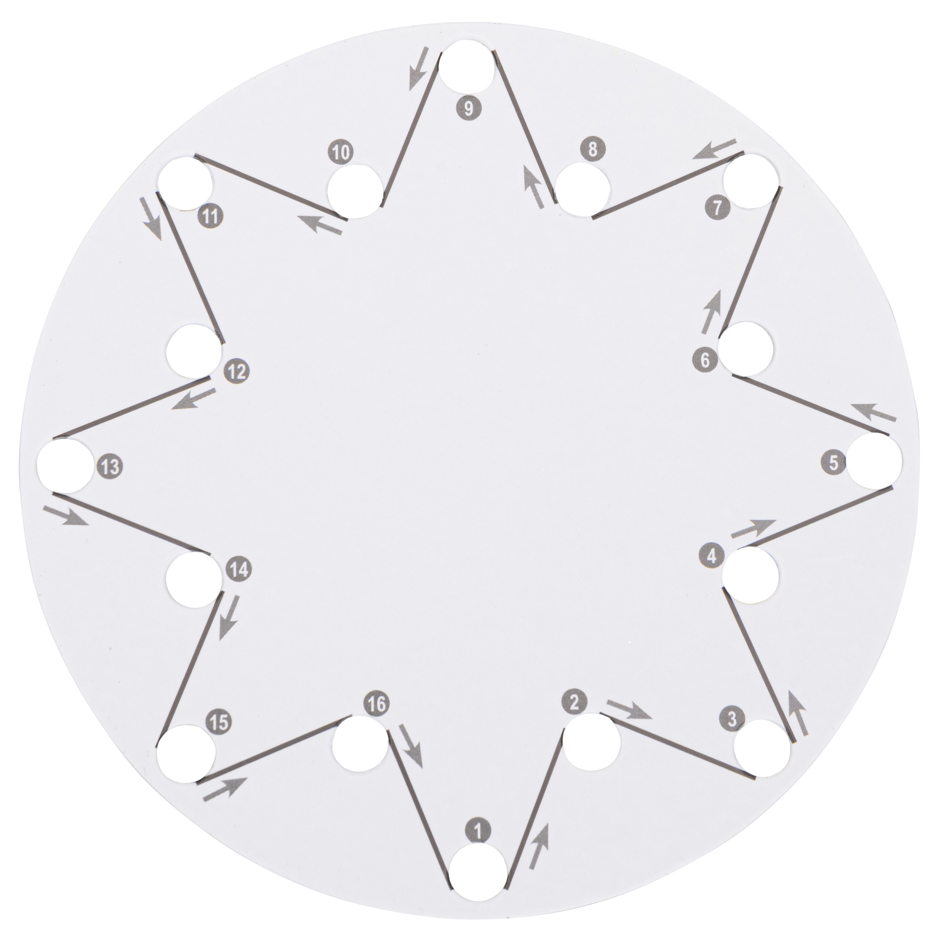 Betzold Bastelnaturmaterial Wickelstern-Bastelset