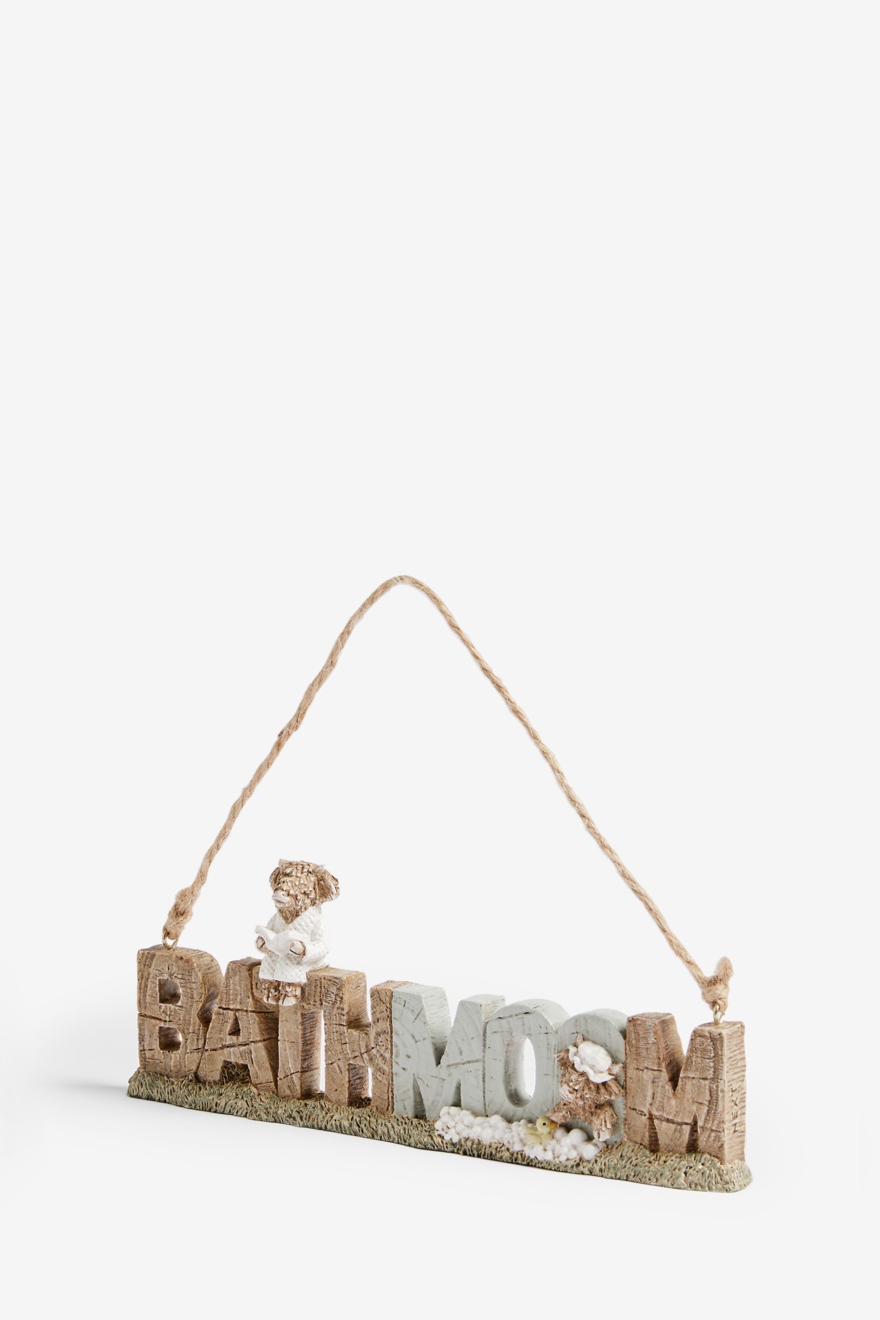 Next Dekohänger Badezimmer-Schild, Hamish (1 St) günstig online kaufen