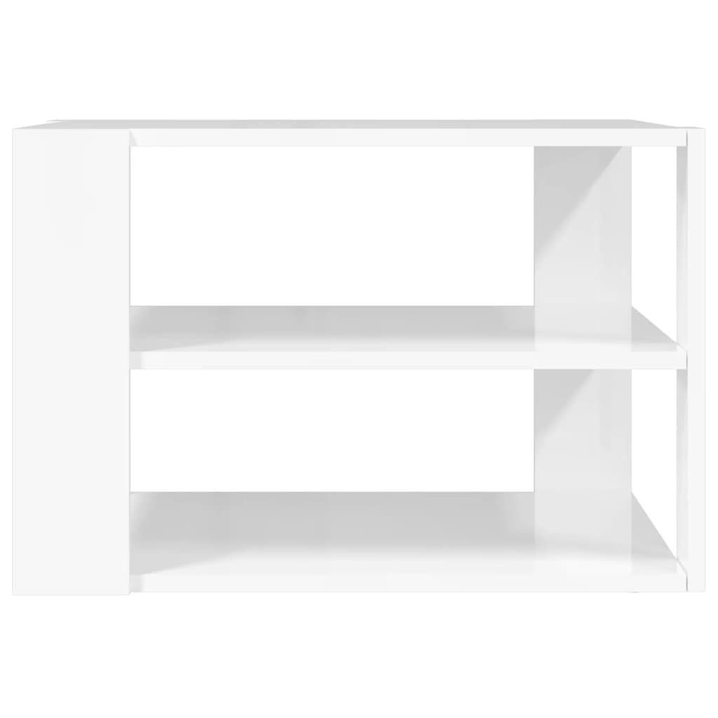 Hochglanz-Weiß | Holzwerkstoff Couchtisch Couchtisch Hochglanz-Weiß 59,5x59,5x40 Hochglanz-Weiß vidaXL (1-St) cm