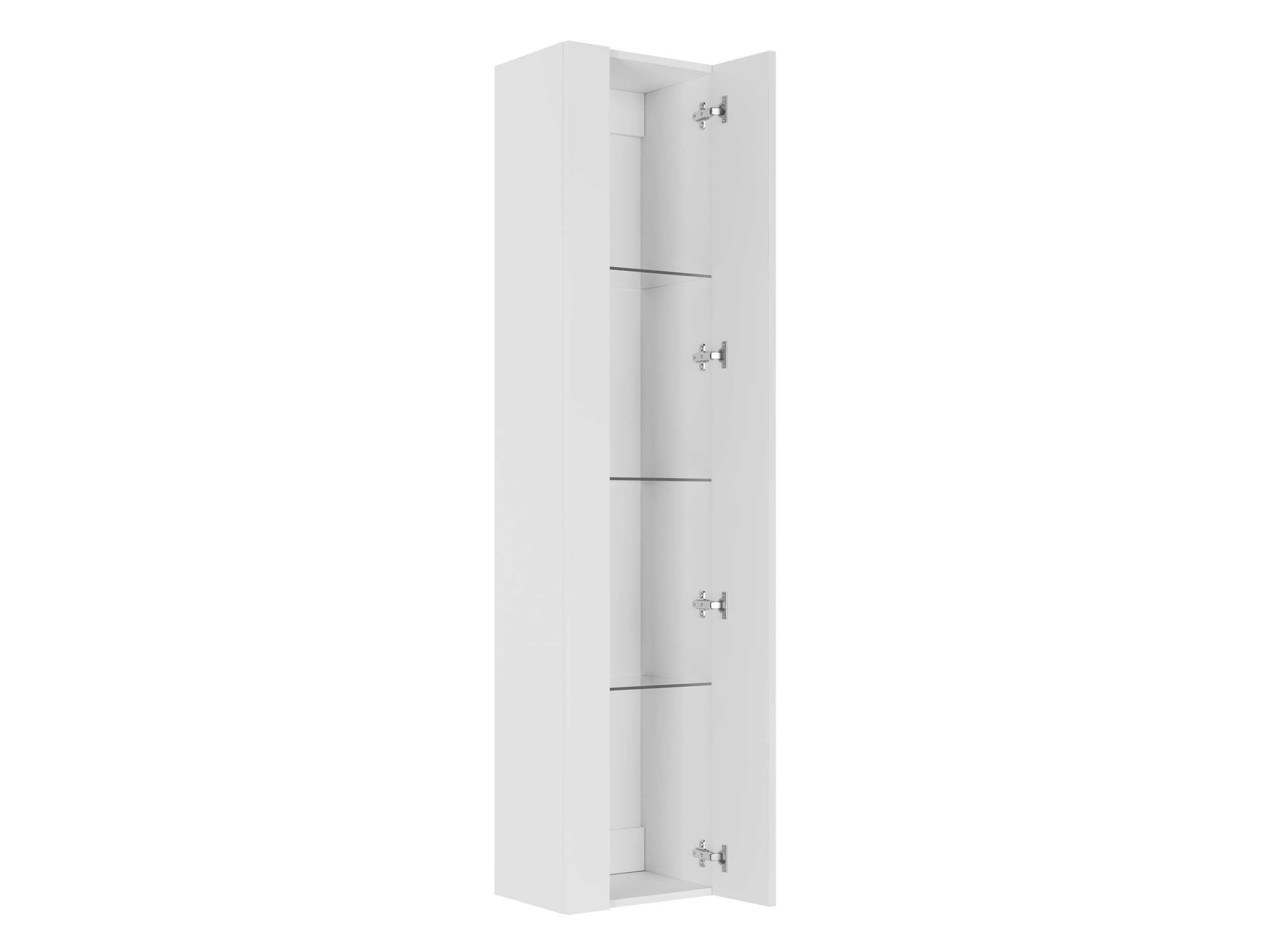 MIRJAN24 Vitrine 180 Vigo New (mit Drehtür) 40x30x180 cm, Beleuchtung als Option
