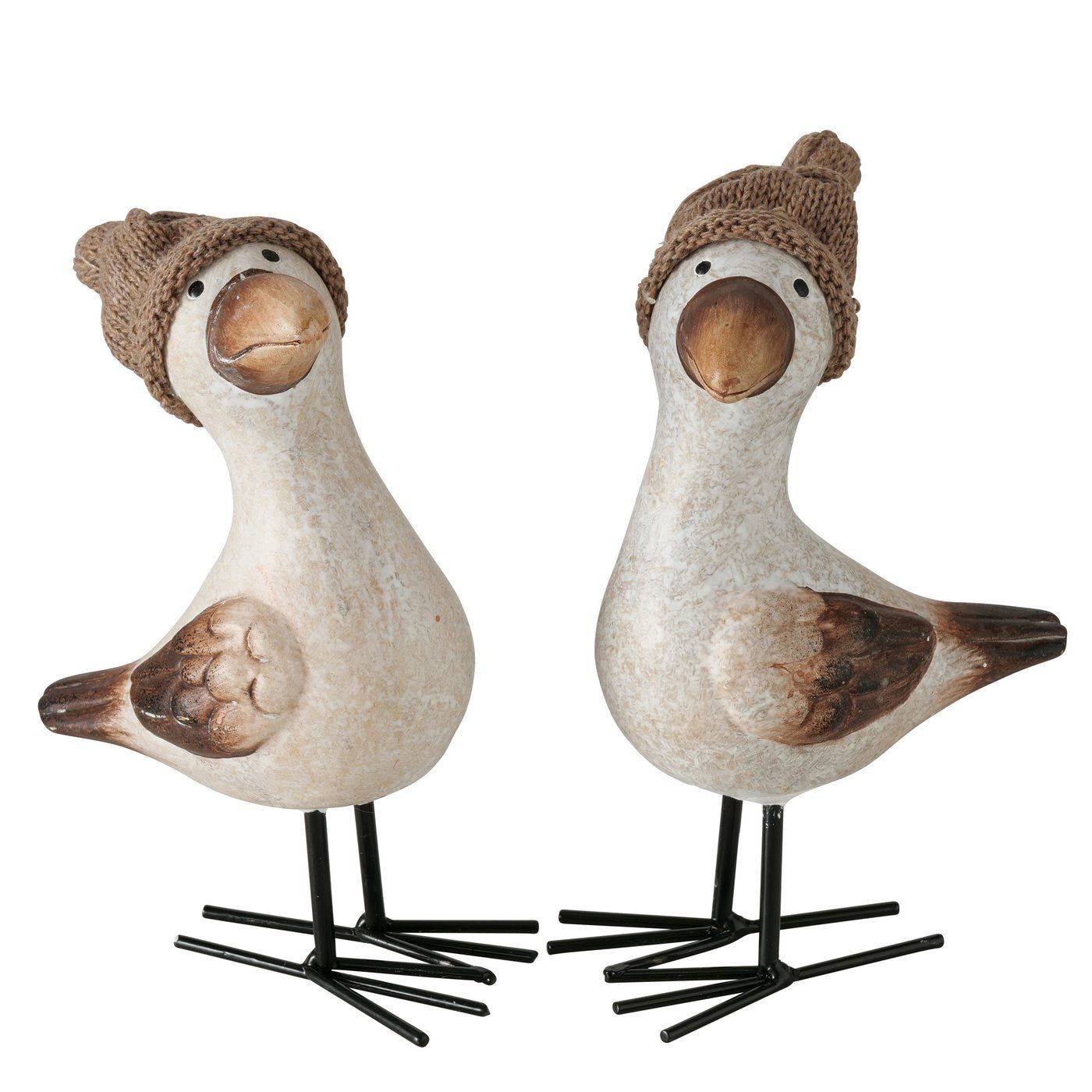BOLTZE Dekoobjekt Figur Vogel Möwe Simon 2er Set Stehend günstig online kaufen