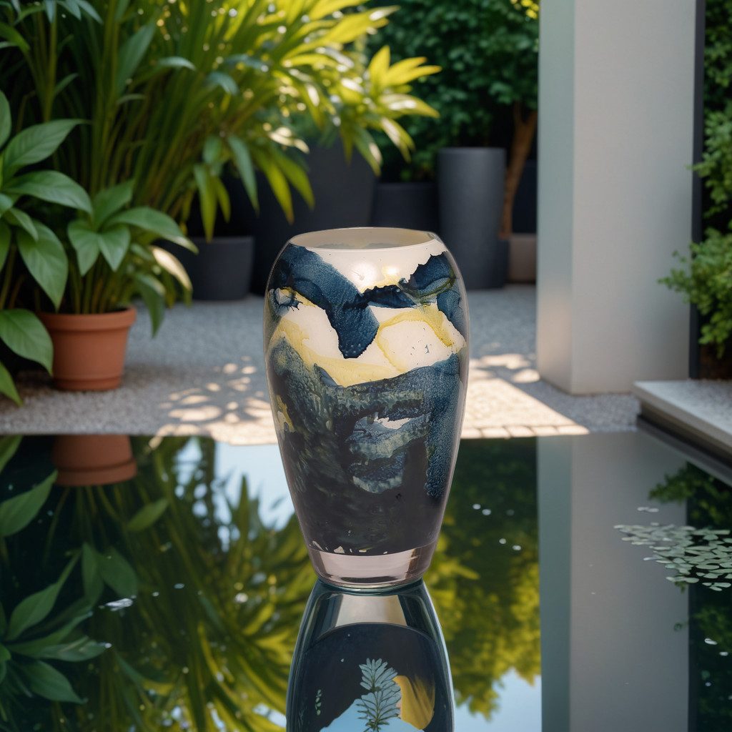 Beroya Designs Dekovase Handgefertigte Scandinavian Forest günstig online kaufen
