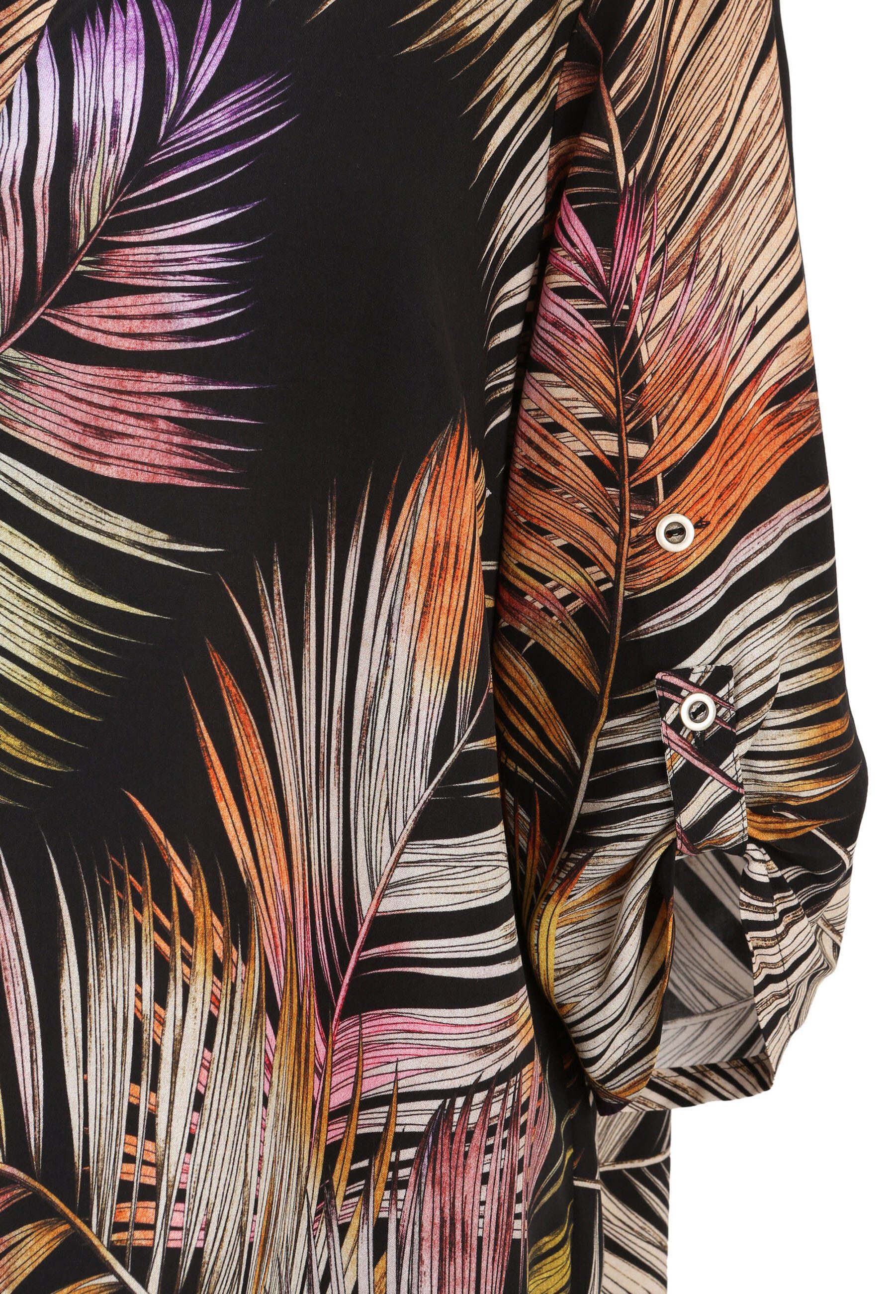 Doris Streich Klassische Bluse mit Palmwedel-Muster
