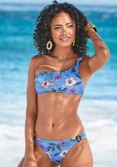 s.Oliver Bustier-Bikini-Top Maya, in One-Shoulder-Form und mit Zierring